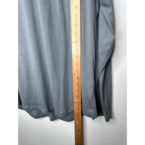 Alternative Earth Ocean Gray Raglan Sleeve Round Neck Henley Tee XL - Picture 14 of 14